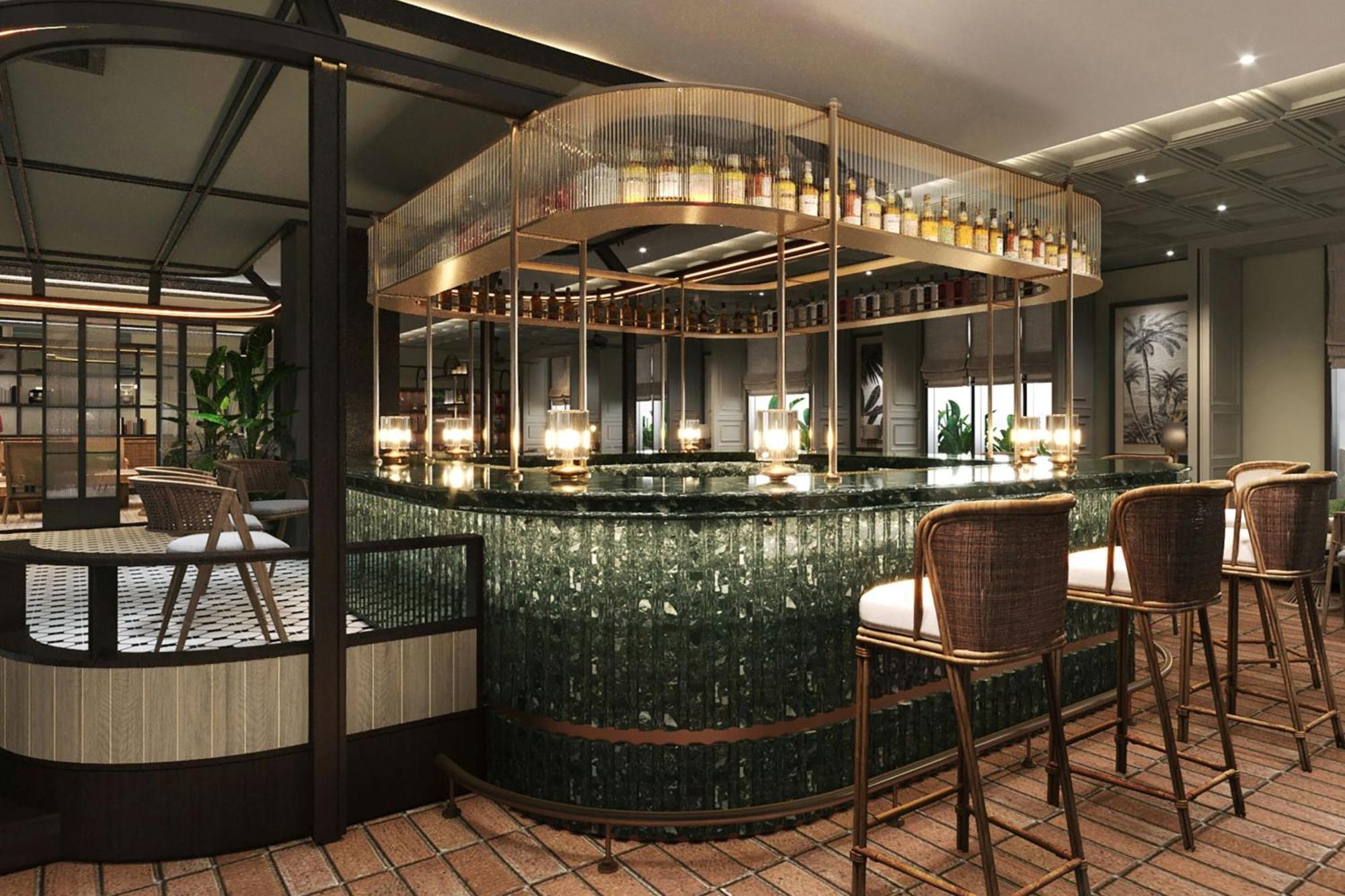 The Millen Penang, Autograph Collection Hotel Georgetown Luaran gambar The bar at the restaurant